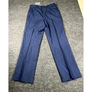 Defense Logistics Agency Dress Pants‎ Mens 34XL Navy Blue Career Formal Business